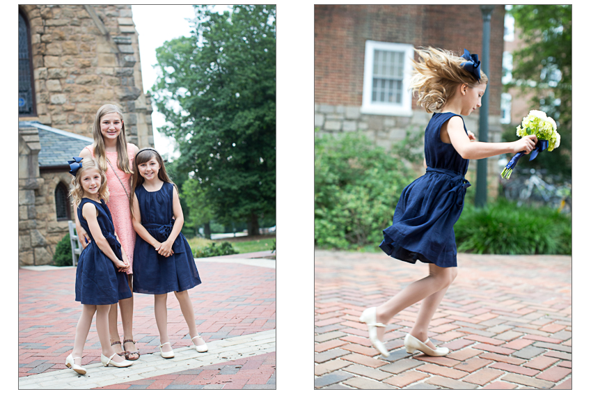 The central grounds at UVA were the perfect backdrop for some post-ceremony snapshots.